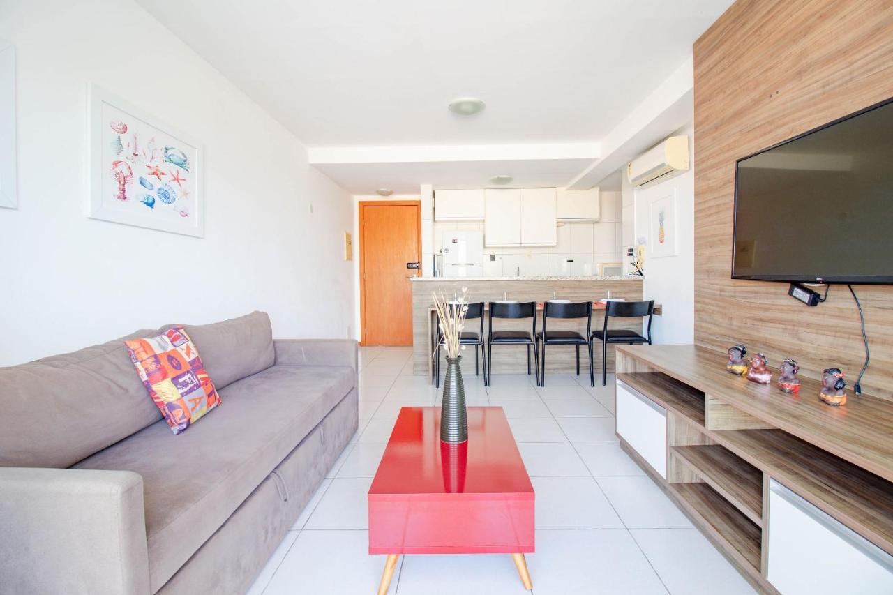 Gb24 Apt 2 Quartos Pe Na Areia - Paraiso Dos Corais Гуарахуба Экстерьер фото